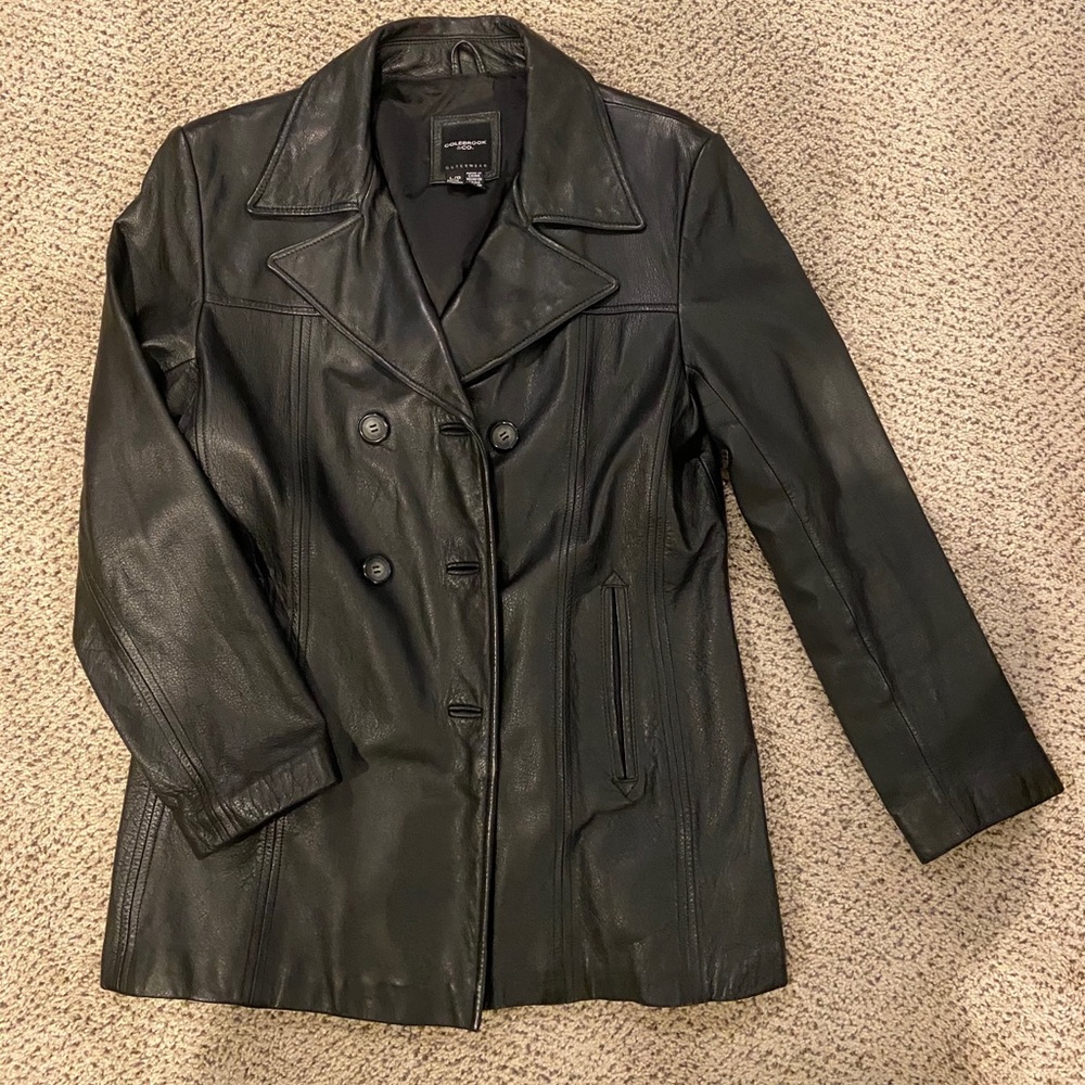 Real genuine leather jacket